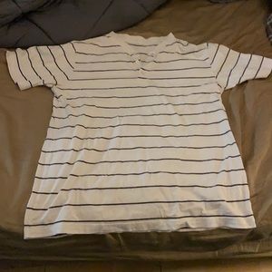 Black And White Striped Shirt